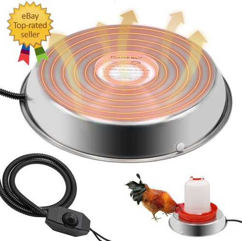 Chicken waterer heater inch - chicken,